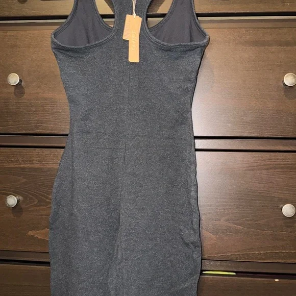 Gray Sleeveless Jumpsuit - Picture 2 of 3